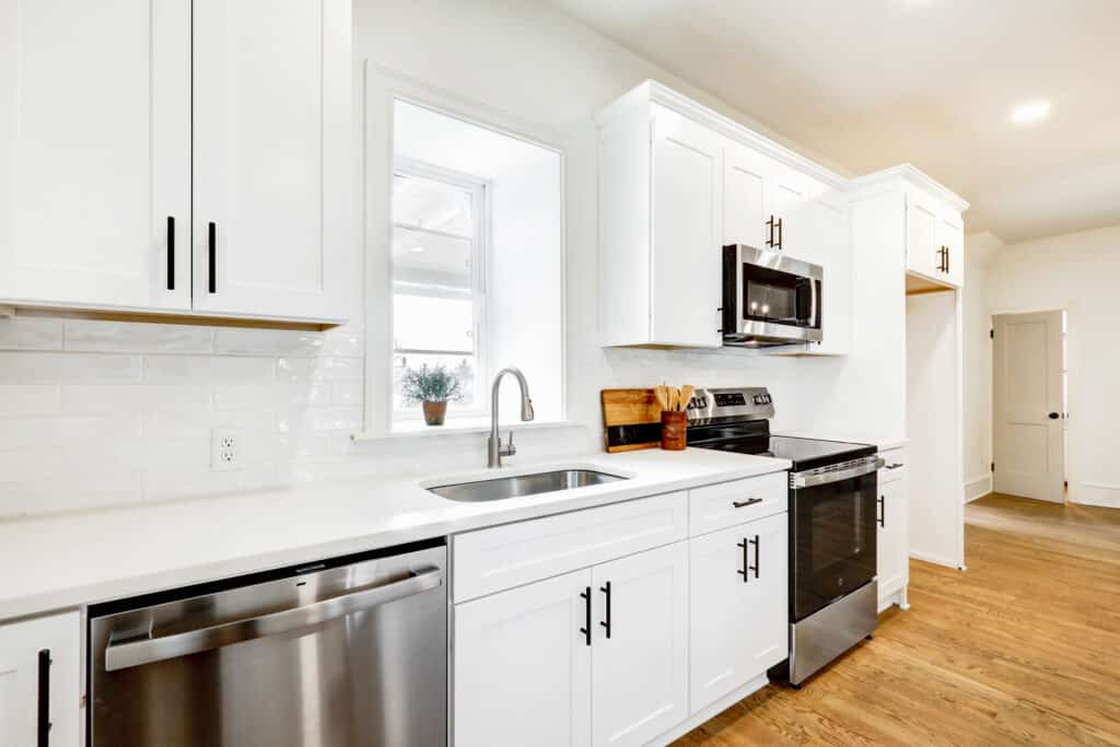 Inside of a kitchen that we remodeled in Chester County