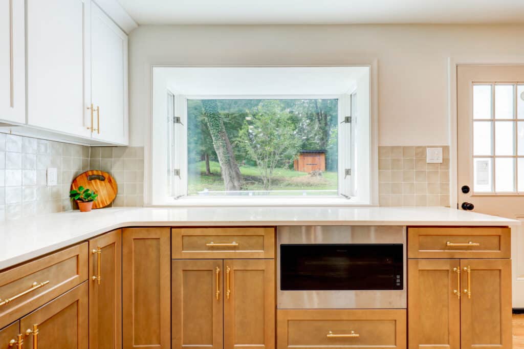 Inside of a kitchen that we remodeled in Harrisburg, PA