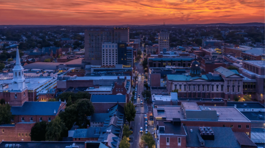 The city of Lancaster, Pennsylvania